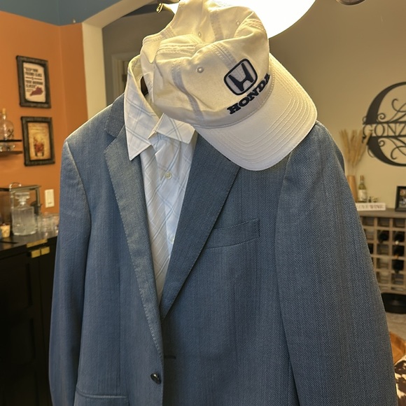 Ermenegildo Zegna Tindari Blue Wool Blazer - Picture 13 of 13